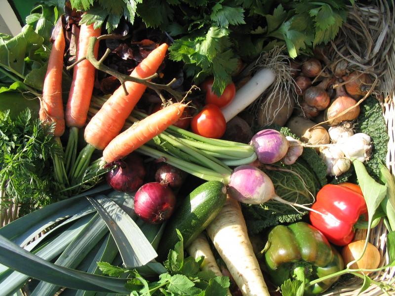 légumes du marché ©PNRSE